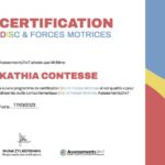 Certificat DISC+FM – KATHIA CONTESSE