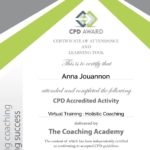Coaching Academy CPD Certificate – Holistic Coaching