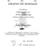 Julie Lecordier – Massage bébé